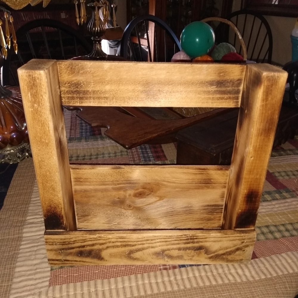 Rustic Look Wooden Shelf/Spice Rack